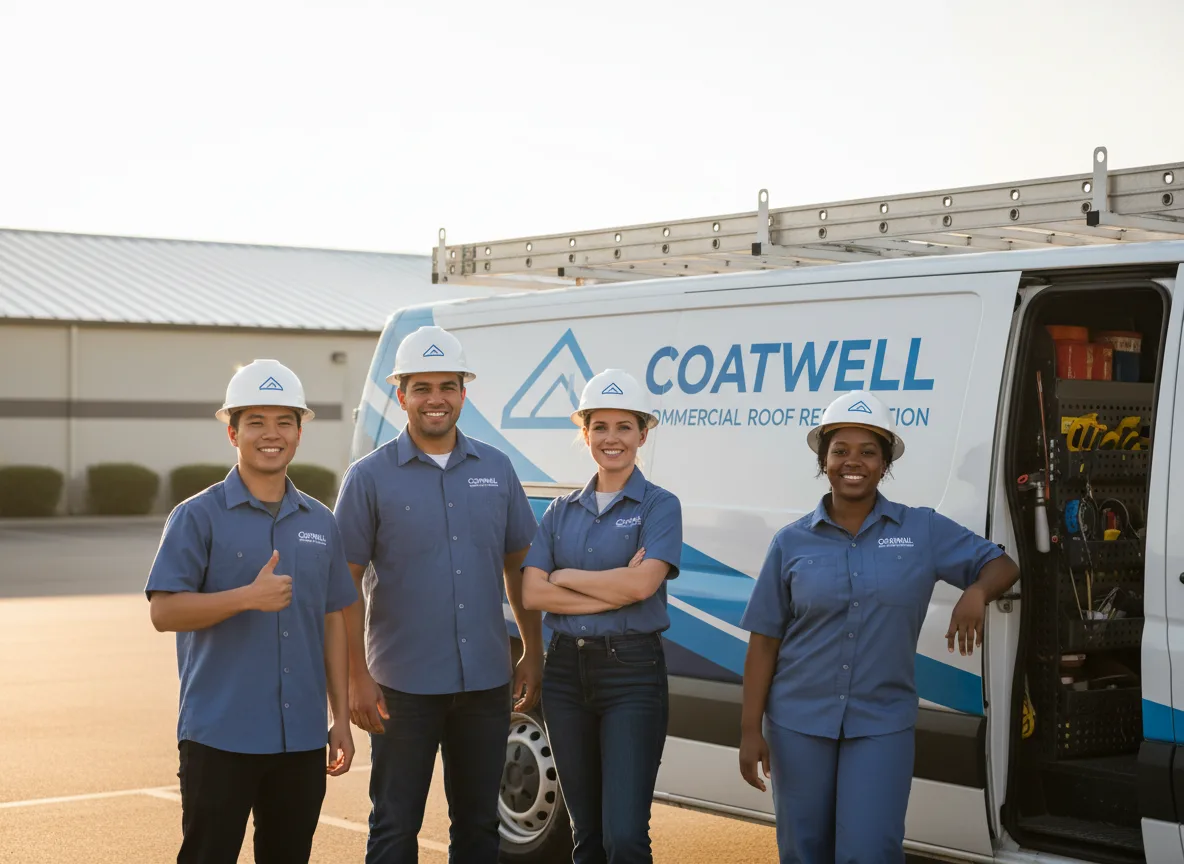 Commercial roof coating company in Stockton, KS